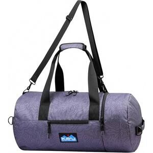 NEW KAVU men's duroga duffle bag in stone topo